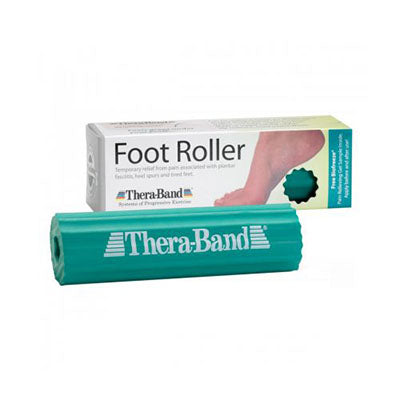 Theraband Foot Roller, Green, 1.5" Diameter — for Resistance Training and Rehabilitation