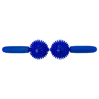 Point Relief Massage Bar - 9 x 43cm - 2 balls - Blue — for Massage Therapy and Muscle Recovery