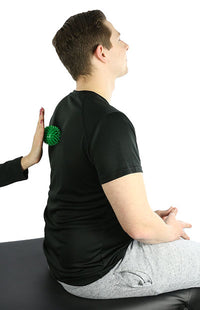 CanDo Massage Ball, 7 cm (2.8"), Green — for Massage Therapy and Muscle Recovery