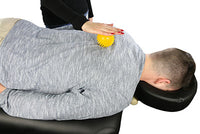 CanDo Massage Ball, 8 cm (3.2"), Yellow — for Massage Therapy and Muscle Recovery