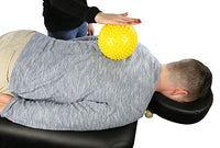 CanDo Massage Ball, 15 cm (6"), Yellow — for Massage Therapy and Muscle Recovery