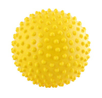CanDo Massage Ball, 15 cm (6"), Yellow — for Massage Therapy and Muscle Recovery