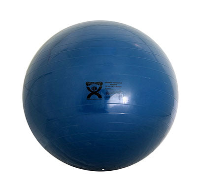 CanDo inflatable ABS ball, 75 cm (29.5 in), blue — for Treatment and Examination Rooms