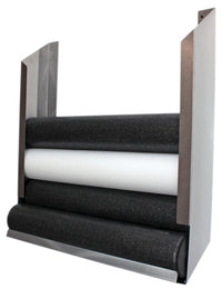 CanDo Foam Roller - Accessory - Wall-Mount Storage Rack - 36" W x 10" D x 40 "H — for Flexibility and Muscle Recovery