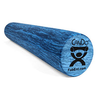 CanDo Foam Roller - Blue EVA Foam - Extra Firm - 6" x 36" - Round — for Flexibility and Muscle Recovery
