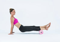 BLACKROLL MED, 12" x 6" Roll, White/Pink — for Flexibility and Muscle Recovery