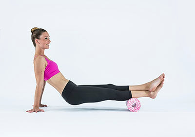 BLACKROLL MED, 12" x 6" Roll, White/Pink — for Flexibility and Muscle Recovery