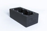 BLACKROLL BLOCK, 12"x 6" x 4", Black — for Flexibility and Muscle Recovery