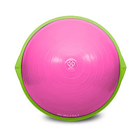BOSU BYOB Home Balance Trainer, Pink Bladder/Lime Green Rim — for Balance Training and Fall Prevention
