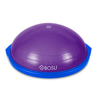 BOSU BYOB Home Balance Trainer, Purple Bladder/Blue Rim — for Balance Training and Fall Prevention