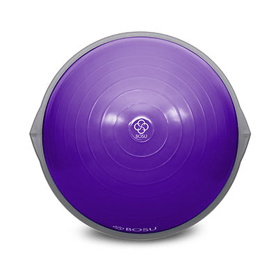 BOSU BYOB Home Balance Trainer, Purple Bladder/Grey Rim — for Balance Training and Fall Prevention