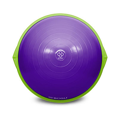 BOSU BYOB Home Balance Trainer, Purple Bladder/Lime Green Rim — for Balance Training and Fall Prevention