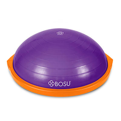BOSU BYOB Home Balance Trainer, Purple Bladder/Orange Rim — for Balance Training and Fall Prevention