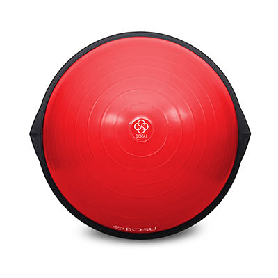 BOSU BYOB Home Balance Trainer, Red Bladder/Black Rim — for Balance Training and Fall Prevention