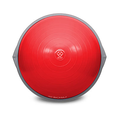 BOSU BYOB Home Balance Trainer, Red Bladder/Grey Rim — for Balance Training and Fall Prevention