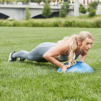 BOSU Sport Balance Trainer, Blue Bladder/Lime Green Rim — for Balance Training and Fall Prevention