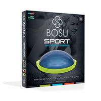 BOSU Sport Balance Trainer, Blue Bladder/Lime Green Rim — for Balance Training and Fall Prevention