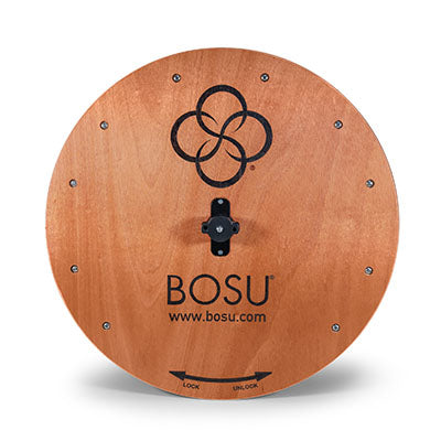 BOSU CORLOK Wedge with Wall Mount and Wall Guard — for Elevated Positioning and Comfort
