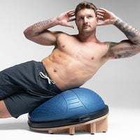 BOSU CORLOK Wedge with Wall Mount and Wall Guard — for Elevated Positioning and Comfort
