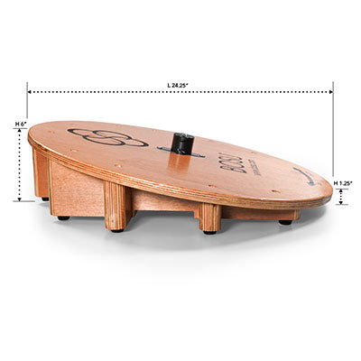 BOSU CORLOK Wedge with Wall Mount and Wall Guard — for Elevated Positioning and Comfort