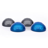 BOSU Balance Pod, Blue/Grey, Pack of 4 — for Balance Training and Fall Prevention