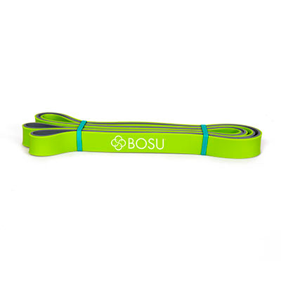 BOSU Resistance Band, Light (Lime Green) — for Resistance Training and Rehabilitation