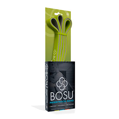 BOSU Resistance Band, Light (Lime Green) — for Resistance Training and Rehabilitation