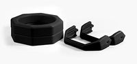 BOSU Surge, Black Handles and Endcap Kit — for Strength Training and Rehabilitation