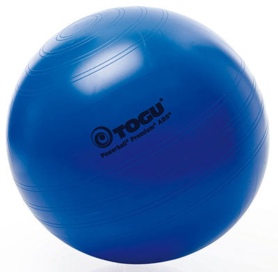 Togu Powerball Premium ABS, 45 cm (18 in), Blue — for Treatment and Examination Rooms