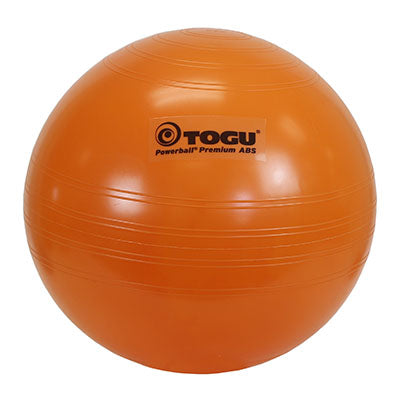 Togu Powerball Premium ABS, 55 cm (22 in), Orange — for Treatment and Examination Rooms