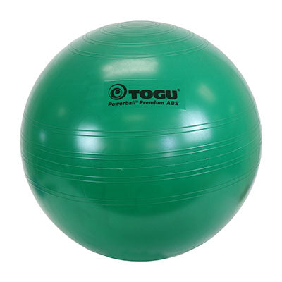 Togu Powerball Premium ABS, 65 cm (26 in), Green — for Treatment and Examination Rooms