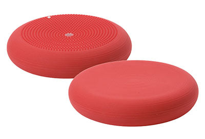 Togu Dynair Larger Cushions, XXL Meditation/Yoga - 20" Red — for Elevated Positioning and Comfort