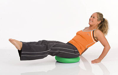 Togu Dynair Senso Cushions, XL - 14" - Green — for Elevated Positioning and Comfort