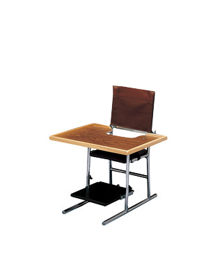 Skillbuilders Sling back chair, Adjustable, Raised Rim Tray ONLY — for Treatment and Examination Rooms
