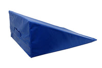 CanDo Wedge (24 x 28 x 12"), Foam with Vinyl Cover, Soft — for Elevated Positioning and Comfort