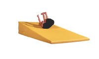 CanDo Incline Mat, 2 x 4 feet, 14 inch height, Black — for Exercise and Therapy Floor Work