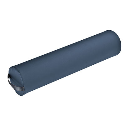 3B Scientific Full Round Bolster - 25" L x 4.5" Dia - Blue — for Massage Therapy and Muscle Recovery