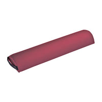 3B Scientific Half Round Bolster - 24.5" L x 6" Dia - Burgundy — for Massage Therapy and Muscle Recovery