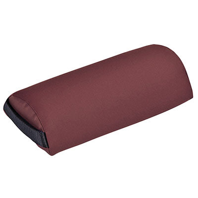3B Scientific Mini Half Round Bolster - 13" L x 6" Dia - Burgundy — for Massage Therapy and Muscle Recovery