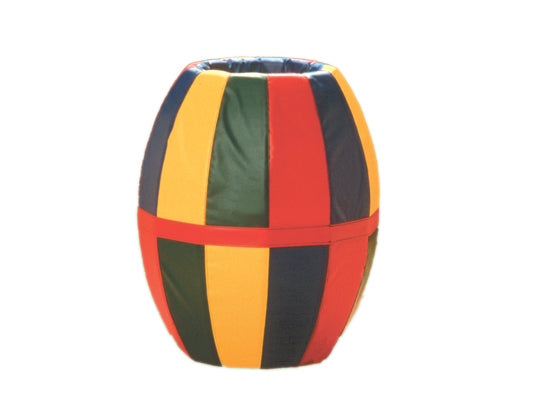 Skillbuilders Barrel Roll (multi-colored) 38"L x 32"Diam. — for Activity Units in Clinical and Institutional Care