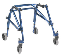 Drive Nimbo Posterior Walker, Junior, Knight Blue — for Safe and Supported Mobility