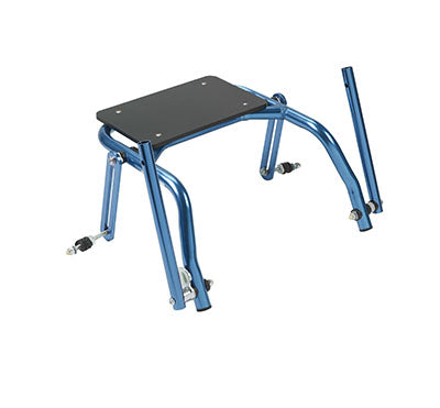 Drive Nimbo Posterior Walker Seat Attachment, Junior, Knight Blue — for Safe and Supported Mobility