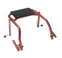 Drive Nimbo Posterior Walker Seat Attachment, Castle Red — for Safe and Supported Mobility