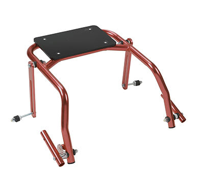 Drive Nimbo Posterior Walker Seat Attachment, Junior, Castle Red — for Safe and Supported Mobility