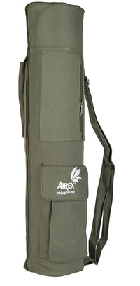 Airex Mat Accessory, Yoga Carry Bag, Black — for Exercise and Therapy Floor Work
