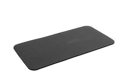 Airex Exercise Mat, Fitline 100, Studio, 39" x 20" x 0.4", Charcoal — for Exercise and Therapy Floor Work