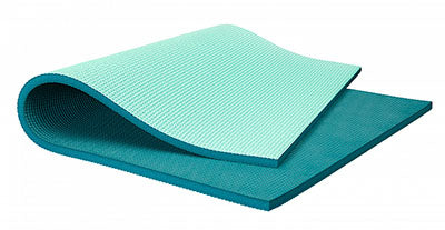 Airex Exercise Mat, Titania 200, 79" x 49" x 1.25", Water Blue — for Exercise and Therapy Floor Work