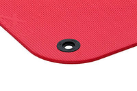 Airex Exercise Mat, Coronella 185, 72" x 23" x 0.6", Red, Eyelets — for Exercise and Therapy Floor Work