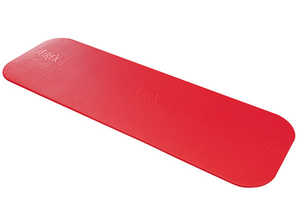 Airex Exercise Mat, Coronella 185, 72" x 23" x 0.6", Red — for Exercise and Therapy Floor Work