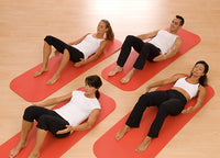 Airex Exercise Mat, Coronella 185, 72" x 23" x 0.6", Red — for Exercise and Therapy Floor Work